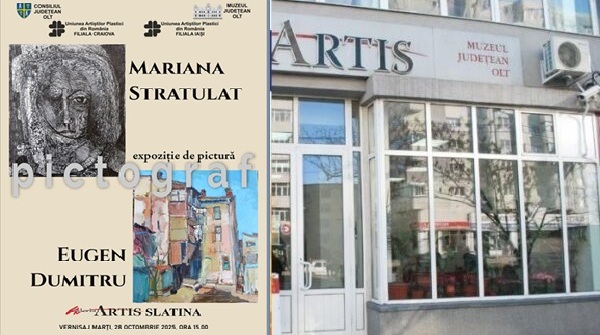 pictograf la galeria artis din slatina expozitie de pictura semnata de mariana stratulat si eugen dumitru 691f5354102b0