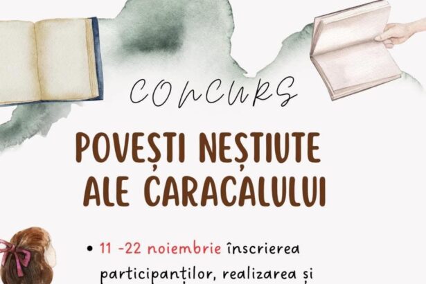 primaria municipiului caracal anunta concursul povesti nestiute ale caracalului 6914455c3d539