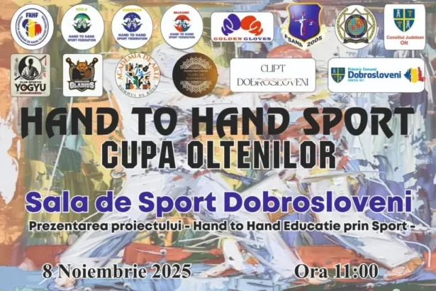 sala de sport dobrosloveni gazduieste competitia sportiva hand to hand educatie prin sport 690b0e9357511