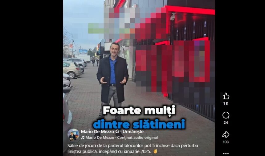un bloc din slatina inconjurat de pacanele locatarii nu mai dorm noaptea iar promisiunile primarului au ramas doar pe hartie video 690b323ddeb39