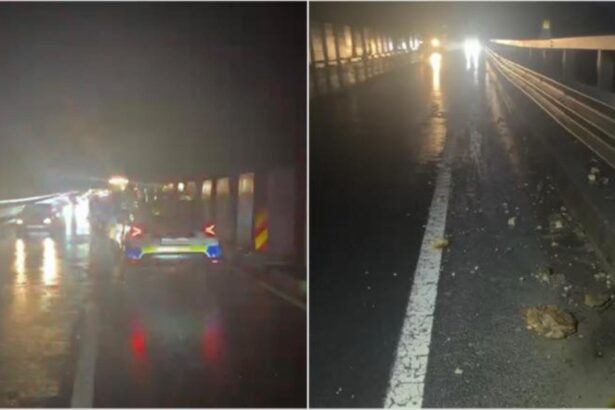 valea oltului bombardata de o ploaie de bolovani care a cazut pe sosea la boita video 692b391bd9858