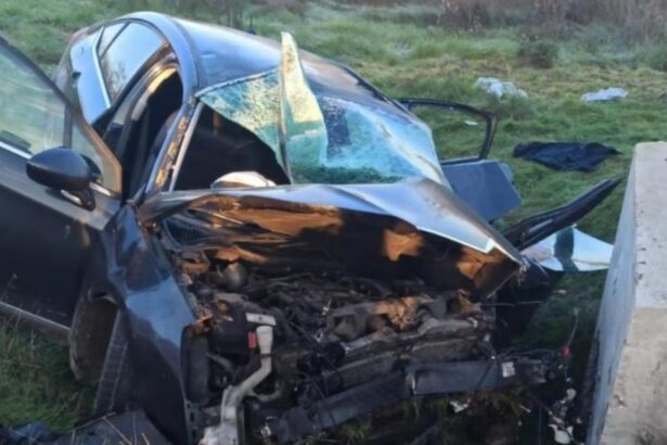 accident grav in judetul constanta sase persoane au fost ranite dupa ce masina in care se aflau a intrat intr un cap de pod 694505f33c81e