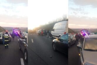 accident in lant in olt pe dex12 cu 11 autoturisme si 32 de persoane implicate a fost activat planul rosu de interventie fotovideo 695218afc12fd