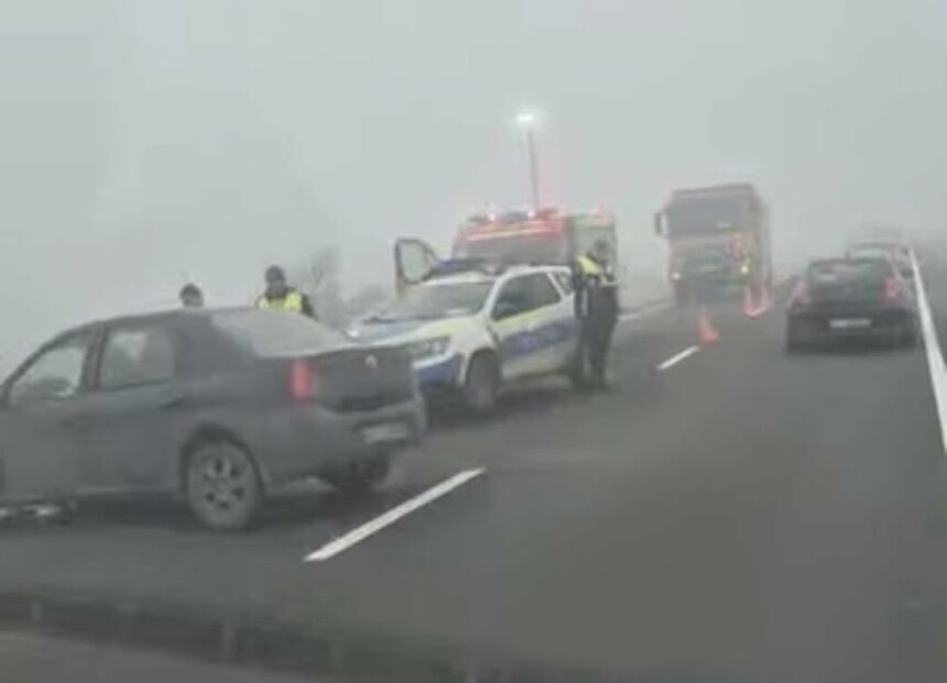 accident pe dn 65 la valea mare o persoana ranita dupa coliziunea intre doua autoturisme 69412e099e3ac