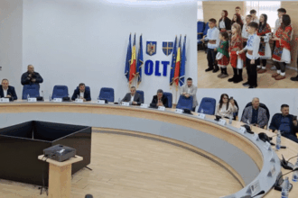 alesii oltului colindati de copii si tineri la ultima sedinta a consiliului judetean din acest an video 69462439c0020