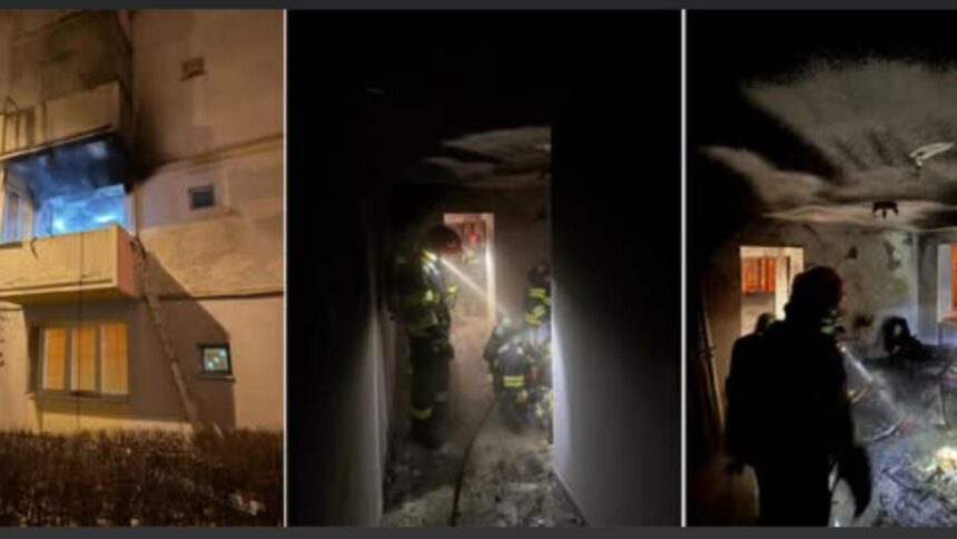 explozie si incendiu intr un apartament din onesti 2 tineri sunt in stare grava medicii fac eforturi sa i tina in viata foto 694e5d9a6b213