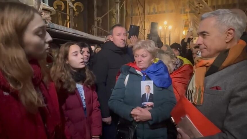 moment inedit calin georgescu colindat in biserica video 6942514a56b82