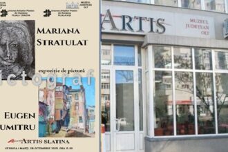 pictograf la galeria artis din slatina expozitie de pictura semnata de mariana stratulat si eugen dumitru 693238f34b7b4