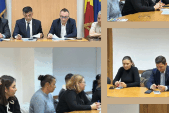 sedinta la prefectura olt dedicata comunitatilor de romi din judet prezent a fost si iulian paraschiv presedintele anr foto 693a6c4d7f93d