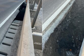 trafic restrictionat pe dn1 spre valea prahovei din cauza unei surpari sub carosabil 69418c7018312