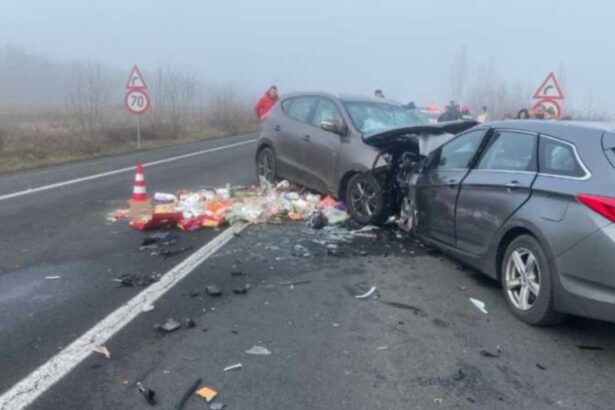 tragedie pe dn 66 in judetul hunedoara o persoana a murit si alta a fost grav ranita dupa o coliziune frontala 69481c1b70db6