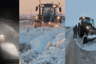 drumuri judetene din olt inchise circulatiei din cauza viscolului puternic noapte de cosmar pentru drumari video 69634746348f5