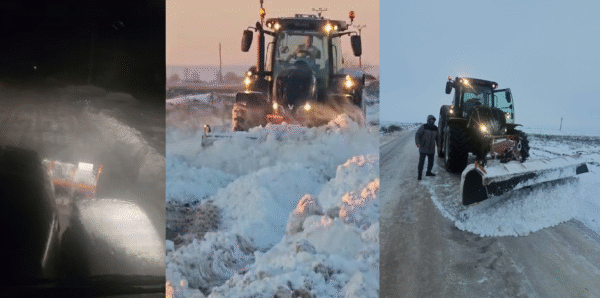 drumuri judetene din olt inchise circulatiei din cauza viscolului puternic noapte de cosmar pentru drumari video 69634746348f5