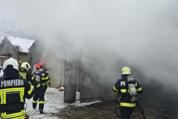 pericol major la satu mare butelii cu oxigen scoase dintr un depozit in flacari risc urias de explozie galerie foto 6966301e01400