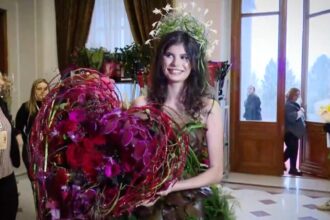 prima editie a festivalului flowers x a reunit iubitorii de arta florala la palatul snagov 69750d36cfd65