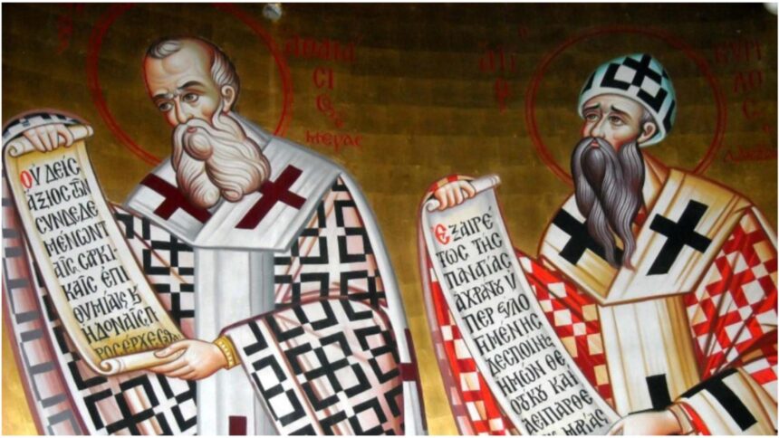 sarbatoarea zilei 18 ianuarie sfintii ierarhi atanasie si chiril arhiepiscopii alexandriei 696c85fbe5e46