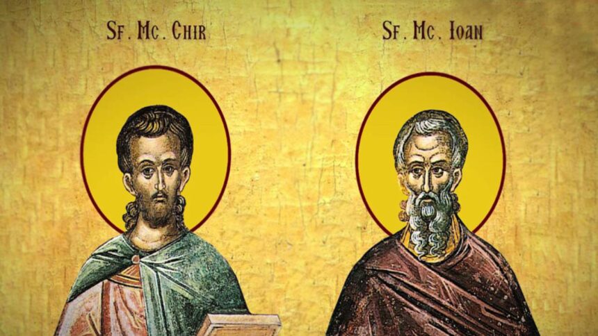 sarbatoarea zilei 31 ianuarie sfintii mucenici chir si ioan doctori fara de arginti pomeniti in calendarul ortodox 697d9dd366179