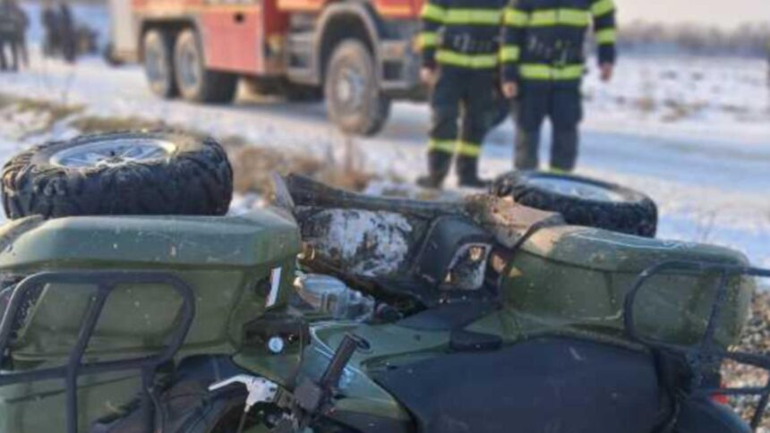 tragedie in giurgiu un tanar a fost gasit mort sub un atv pe un camp 696d240994e52