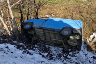 tragedie in judetul timis barbat de 54 de ani mort dupa ce s a rasturnat cu masina intr un canal 696cd6c5c6d91