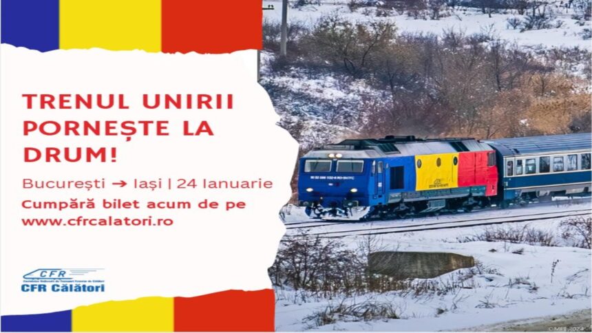 trenul unirii pleaca sambata din bucuresti spre iasi calatoria e festiva dar biletul ramane obligatoriu 697331b0cb606
