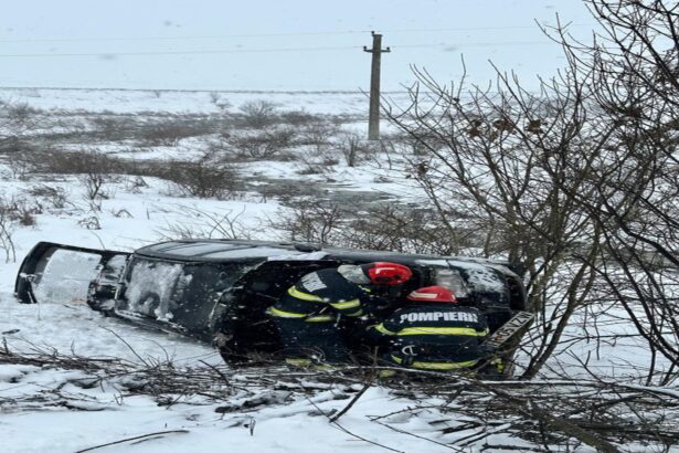 accident grav pe e70 intre teleorman si giurgiu un barbat a fost ranit si transportat la spital foto 69997f799bd1d