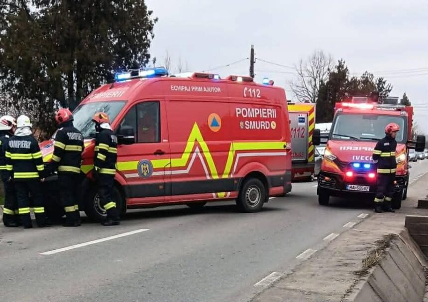 accident in brebeni o femeie ranita dupa ce o masina a intrat intr un cap de pod 69874fd5a6ca0