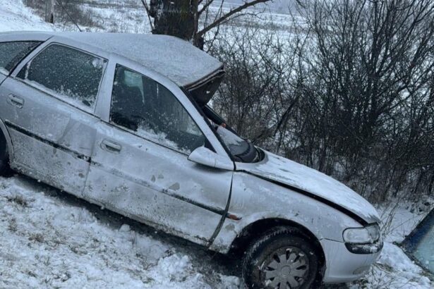 accident la ganeasa un sofer a intrat intr un copac de pe marginea drumului 698071ea4322e