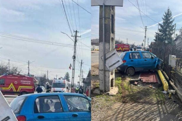 alerta in prahova patru case evacuate dupa ce un autoturism a derapat si a rupt o teava de alimentare cu gaze 698dbbcdd4163