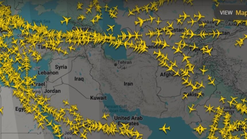 blocaj masiv in orientul mijlociu 8 state si au inchis spatiul aerian mii de pasageri blocati pe aeroporturi harta 69a325cf2519d