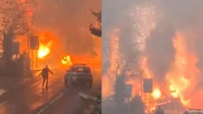 explozie socanta in italia un camion cu butelii de oxigen a luat foc pe sosea 698e0dda11d50