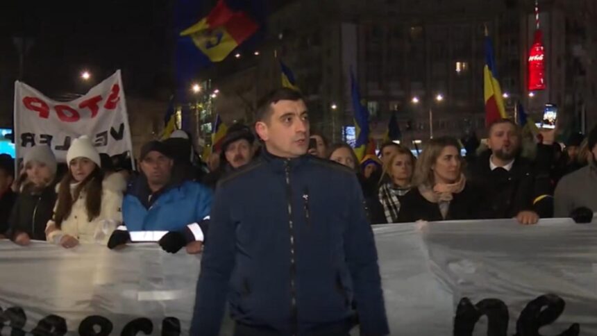joi 12 februarie la ora 1200 mobilizare nationala george simion invita romanii sa opreasca activitatea si sa transmita imagini 6988b65ae2b5a