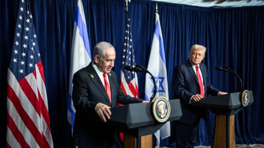 premierul netanyahu mesaj ferm dupa atacurile asupra iranului acest regim terorist ucigas nu trebuie sa fie inarmat cu arme nucleare ii multumesc marelui nostru prieten donald trump video 69a2b68f7539c