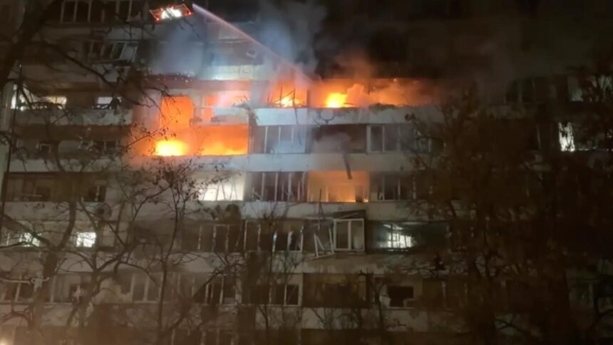 razboi in ucraina ziua 1450 atac nocturn masiv asupra ucrainei rusia a lovit kievul si alte orase cu rachete balistice 698d71f80157e