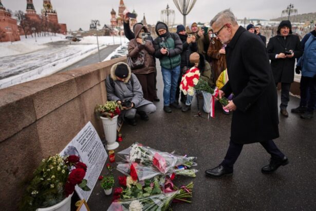 sfidare sub nasul lui putin ambasadorul romaniei la moscova a depus flori in cinstea celui mai mare opozant al sau chiar langa zidul kremlinului foto 69a1d0f17d5d7