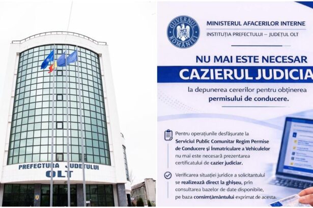 prefectura olt fara cazier judiciar la dosarul pentru permisul de conducere 69afe7ede727e