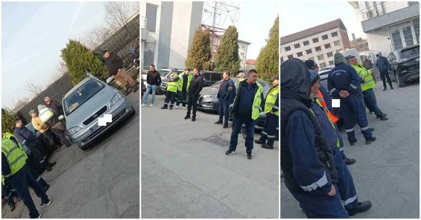 protest la compania de apa olt angajatii refuza sa mai munceasca dupa ce au fost mintiti cu cresteri salariale 69b8ff41e54b2