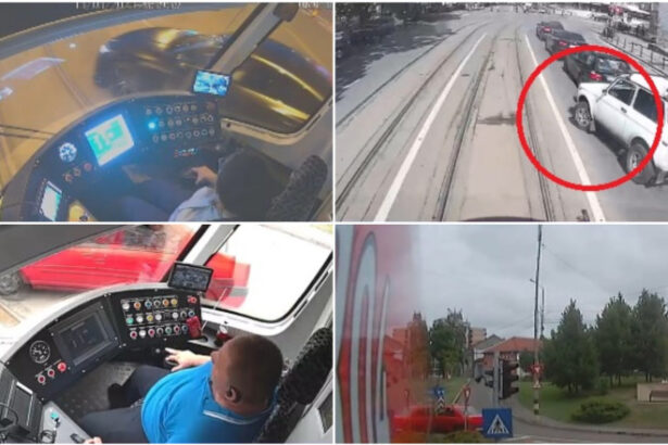 video orasul in care jumatate dintre tramvaiele noi sunt in service pentru reparatii dupa ce au fost lovite in trafic de soferii neatenti 69ba34baf1f1f