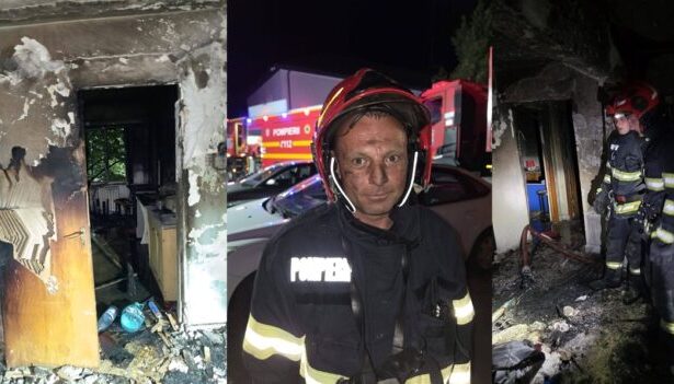 incendiu la un apartament din potcoava 12 persoane evacuate doua intoxicate cu fum cod rosu de interventie foto 69eef07f5187a