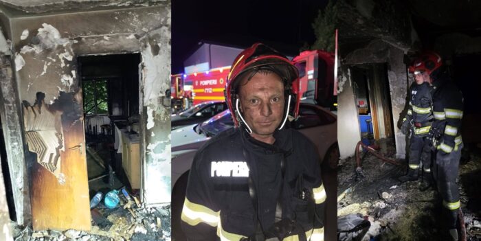 incendiu la un apartament din potcoava 12 persoane evacuate doua intoxicate cu fum cod rosu de interventie foto 69eef07f5187a